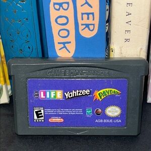 Gameboy Advance Life, Yahtzee & Payday Game